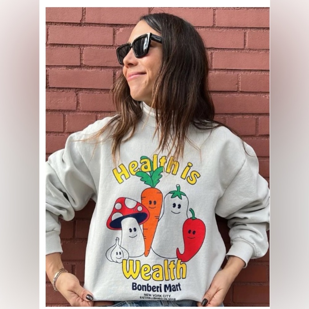 New Bonberi Mart Veggie Sweatshirt